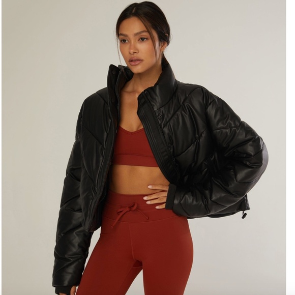 IVL faux leather puffer jacket - Picture 1 of 6